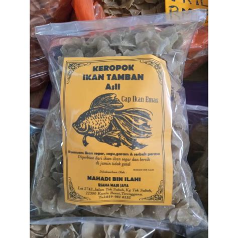 Keropok Ikan Tamban Asli Shopee Malaysia