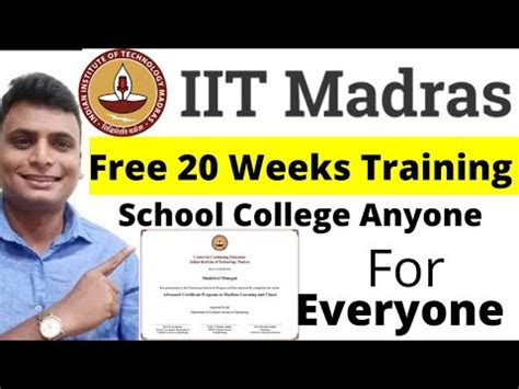 Iit Madras Free Certification Course Everyone Eligible Logic