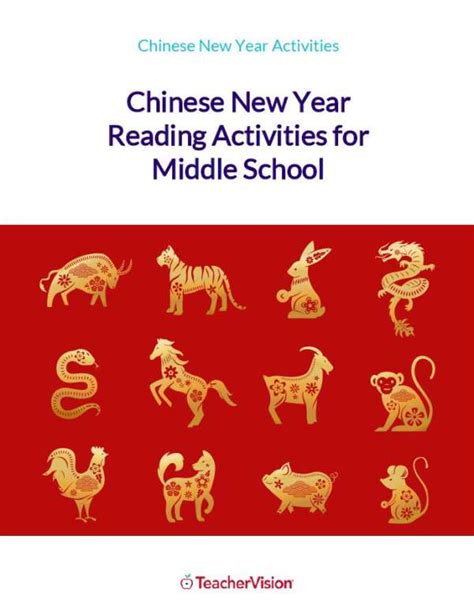 Chinese New Year Reading Comprehension Activities Teachervision