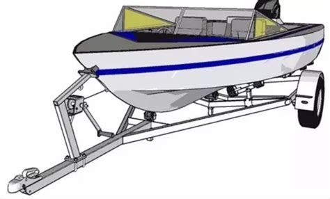 Projeto Construir Carretinha Reboque Barco Envio Imediato