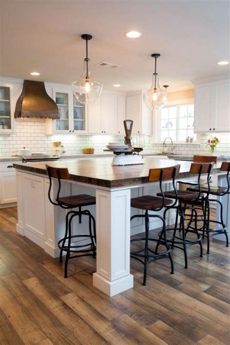 26 Modern And Smart Kitchen Island Seating Options - DigsDigs