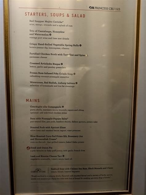 Sapphire Princess Cruise Food And Drink Neonbubble