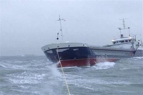 British cargo ship sinks in the North Sea - Chamber of Shipping