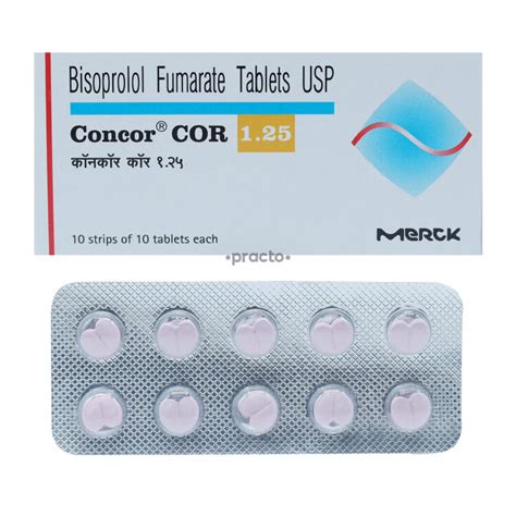 Concor Cor Mg Tablet Uses Dosage Side Effects Price