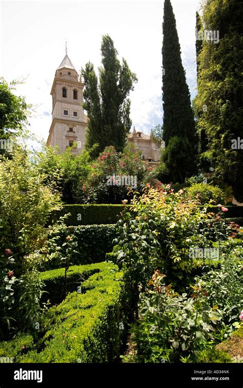 The Alhambra Palace, Granada, Spain Stock Photo - Alamy