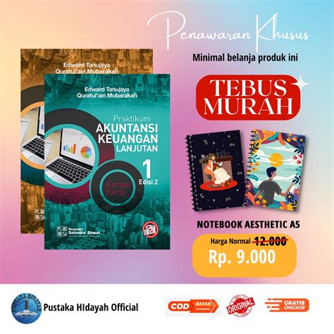 Jual Buku Praktikum Akuntansi Keuangan Lanjutan Edisi Kasus Dan