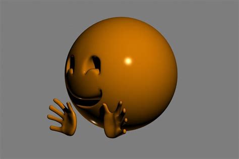 Emoji Hugging Face 3D Model CGTrader