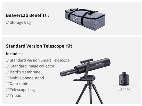 กลองโทรทรรศน BeaverLAB Astronomical Telescope DDL TW1 Smart Telescopes