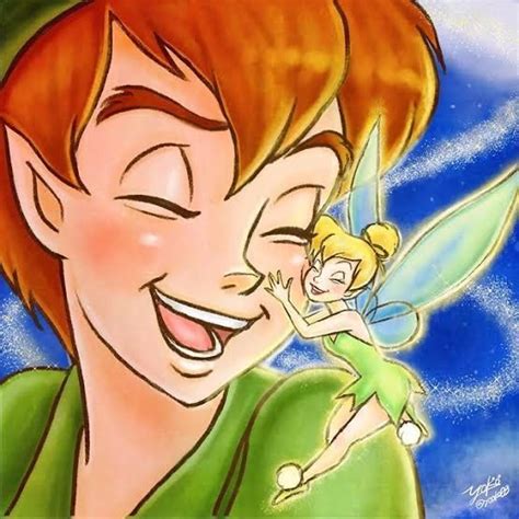 Peter Pan And Tinkerbell Fan Art