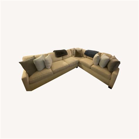 L-Shaped Sectional With Sleeper Bed - AptDeco