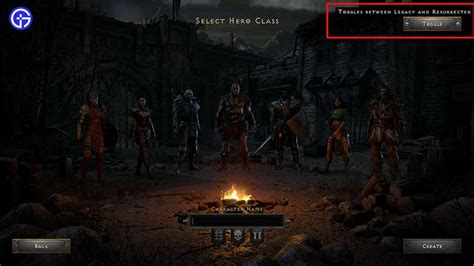Diablo 2 Resurrected How To Change Graphics To Legacy Mode