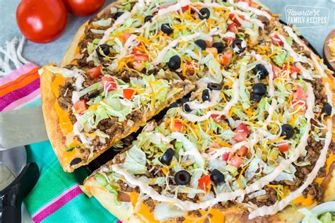 Easy Taco Pizza