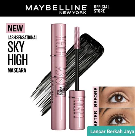 Maybelline Sky High Waterproof Mascara Lash Sensational Sky High Maskara Original Lazada Indonesia