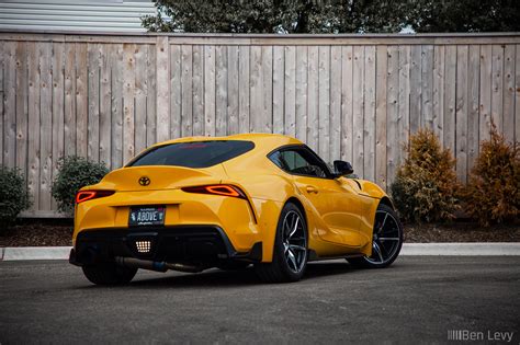 Yellow Mk5 Toyota Supra