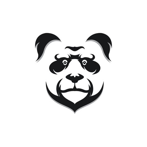 Panda Logo Vector Free Download 10445905 Vector Art At Vecteezy