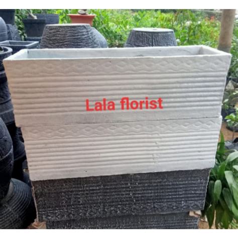 Jual Pot Panjang Cm Pot Tanaman Pot Semen Pot Beton Pot