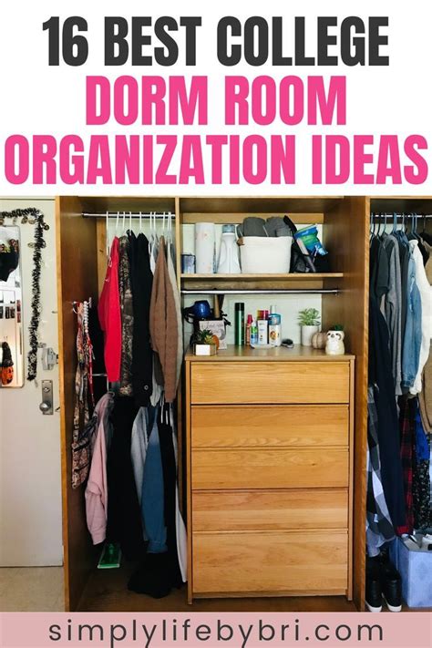 16 Best College Dorm Room Organization Ideas Dorm Room Organization Dorm Organization