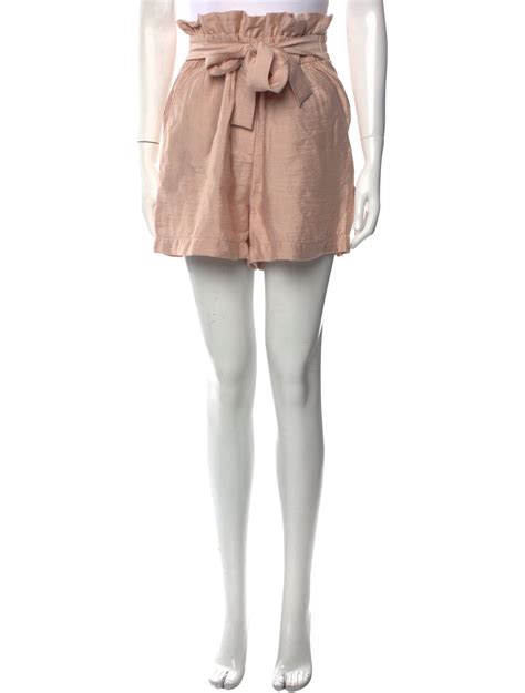 Phillip Lim Mini Shorts Pink Rise Shorts Clothing