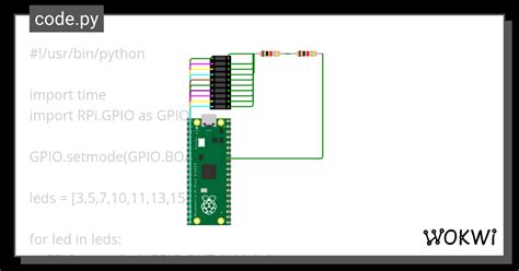 Led Bar Graph Wokwi Arduino And Esp Simulator