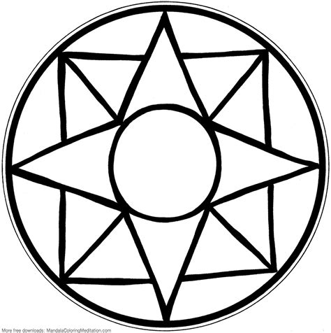 Square Mandala Coloring Pages at GetColorings.com | Free printable ...