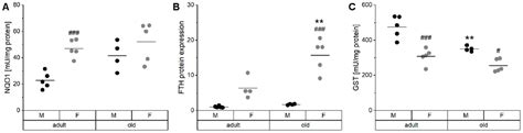 Aging Affects Sex And Organ Specific Trace Element Profiles In Mice Figure F6 Aging