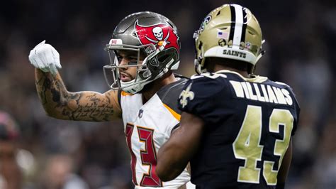 Bucs vs. Saints Game Preview: Bucs' WR duo Mike Evans & Chris Godwin on ...