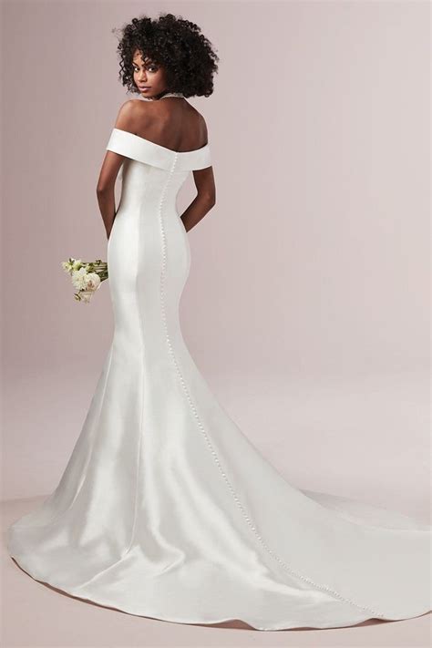 Josie Flared Cut Fit N Flare Wedding Dress By Rebecca Ingram