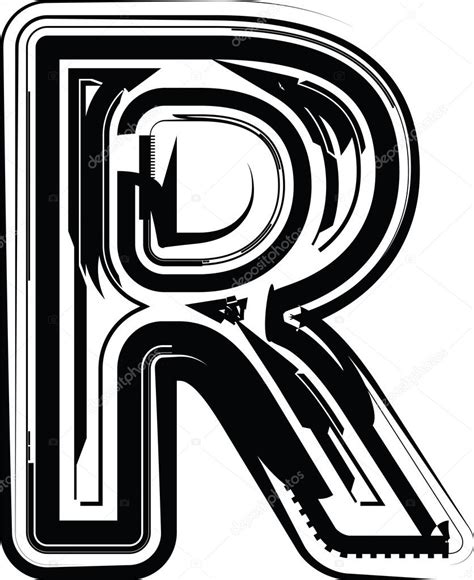 Abstract Letter R Stock Vector By Aroas 59802741