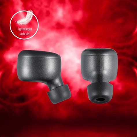 Volkano Sync Series True Wireless Bluetooth Earbuds Black MikroTech