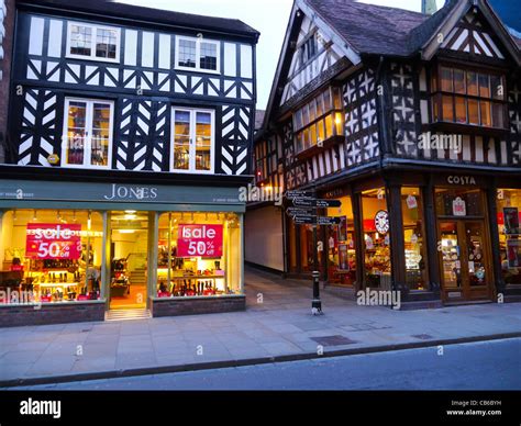 Shrewsbury Shops Shopping Hi Res Stock Photography And Images Alamy