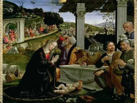 Adoration Of The Shepherds Giclee Print Domenico Ghirlandaio