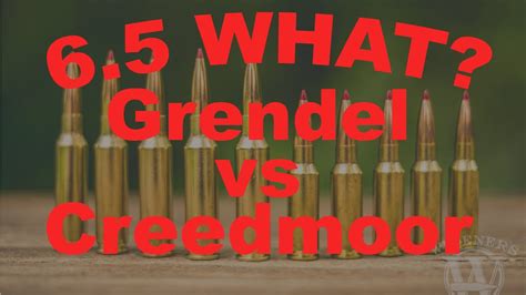 6 5 Grendel VS 6 5 Creedmoor YouTube