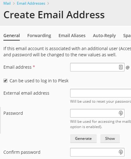 How To Create An Email Account In Plesk Ukhost U