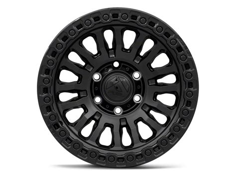 Fuel Wheels Silverado Rincon Matte Black With Gloss Black Lip