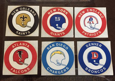 RARE Original 1970s Helmet Logo Sticker VTG NFL vintage Oilers Bears Cardinals | #1875293678