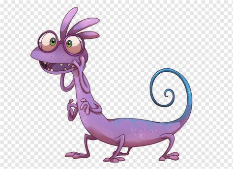 Monster Inc Randall Drawing