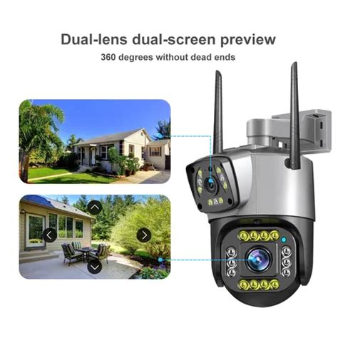 G Cctv Camera Dual Lens Dual Screen