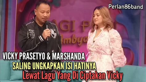 Vicky Prasetyo Marshanda Saling Jatuh Cinta Vicky Menciptakan Lagu