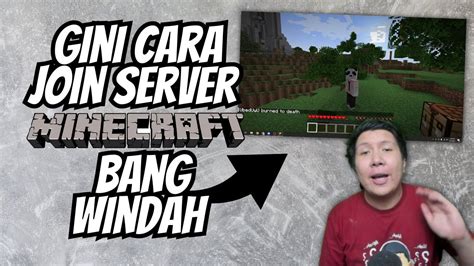 GINI CARA JOIN SERVER MINECRAFT BANG WINDAH BASUDARA DI LAPTOP ATAU