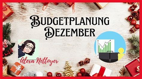 Budgetplanung Dezember Wochenabschluss November Echte Zahlen