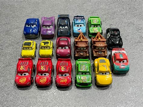 Mattel Toy Cars Set (Disney Cars), Hobbies & Toys, Toys & Games on ...