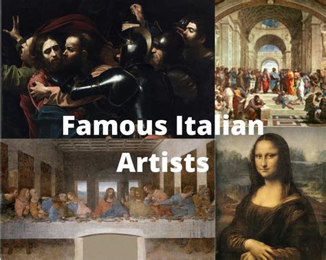 13 Most Famous Italian Artists and Painters - Artst
