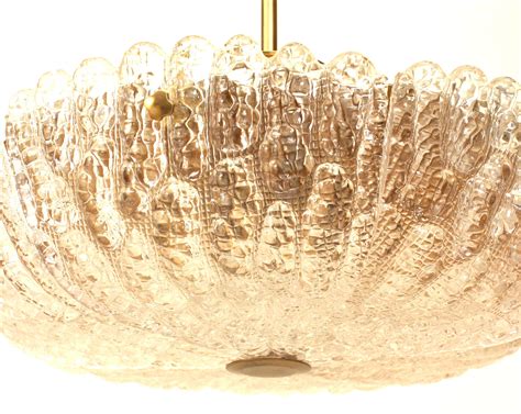 Lustre En Verre Moul Su Dois Orrefors Paul Bert Serpette