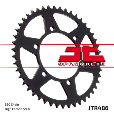 JT Sprockets Steel Rear Sprocket JTR486 45ZBK