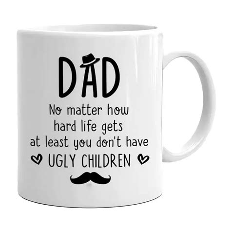 Funny Father S Day Mug 350ml Ceramic Coffee Mugs Father S Day Cups High Temperature Resistant