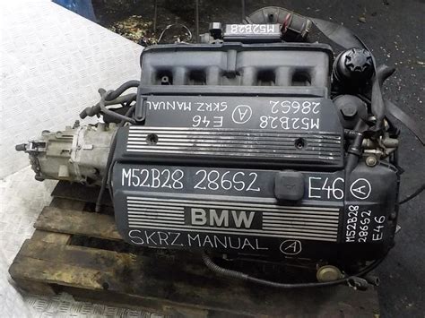 BMW 3 E46 SILNIK KOMPLETNY SWAP 2 8 M52TUB28 286S2 7130177713