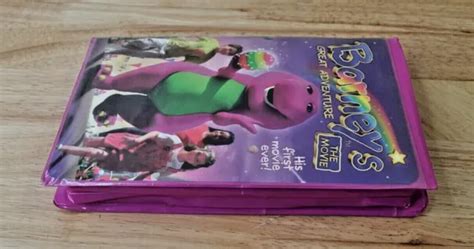 BARNEYS GREAT ADVENTURE The Movie VHS Tape His First Movie Ever Used