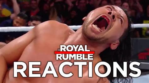 Wwe Royal Rumble 2018 Reactions Youtube