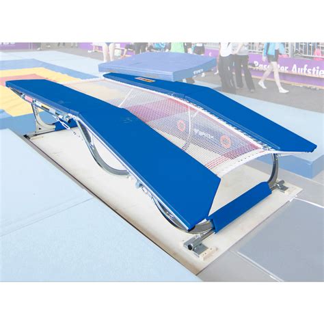 double mini trampoline de competition eurotramp gymnova