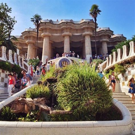 Park Guell Park Güell Barcelona Parking Design